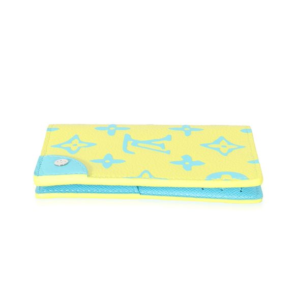 Louis Vuitton Lime Monogram Playground Canvas Pocket Organizer - Picture 4 of 5